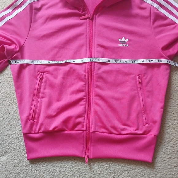 Adidas Women's Vibrant Pink Bomber Jacket - Picture 8 of 8